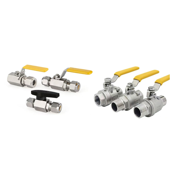 Two-Piece Instrumentation Ball Valves